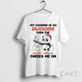 Officials Panda My Cooking Is So Awesome Even The Smoke Alarm Premium T Shirts Sweater Hoodie, Sweatshirt | ZylaModa.com