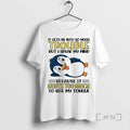 Officials Penguin It Gets Me Into So Much Trouble T-Shirts, Hoodie, Sweatshirt | ZylaModa.com