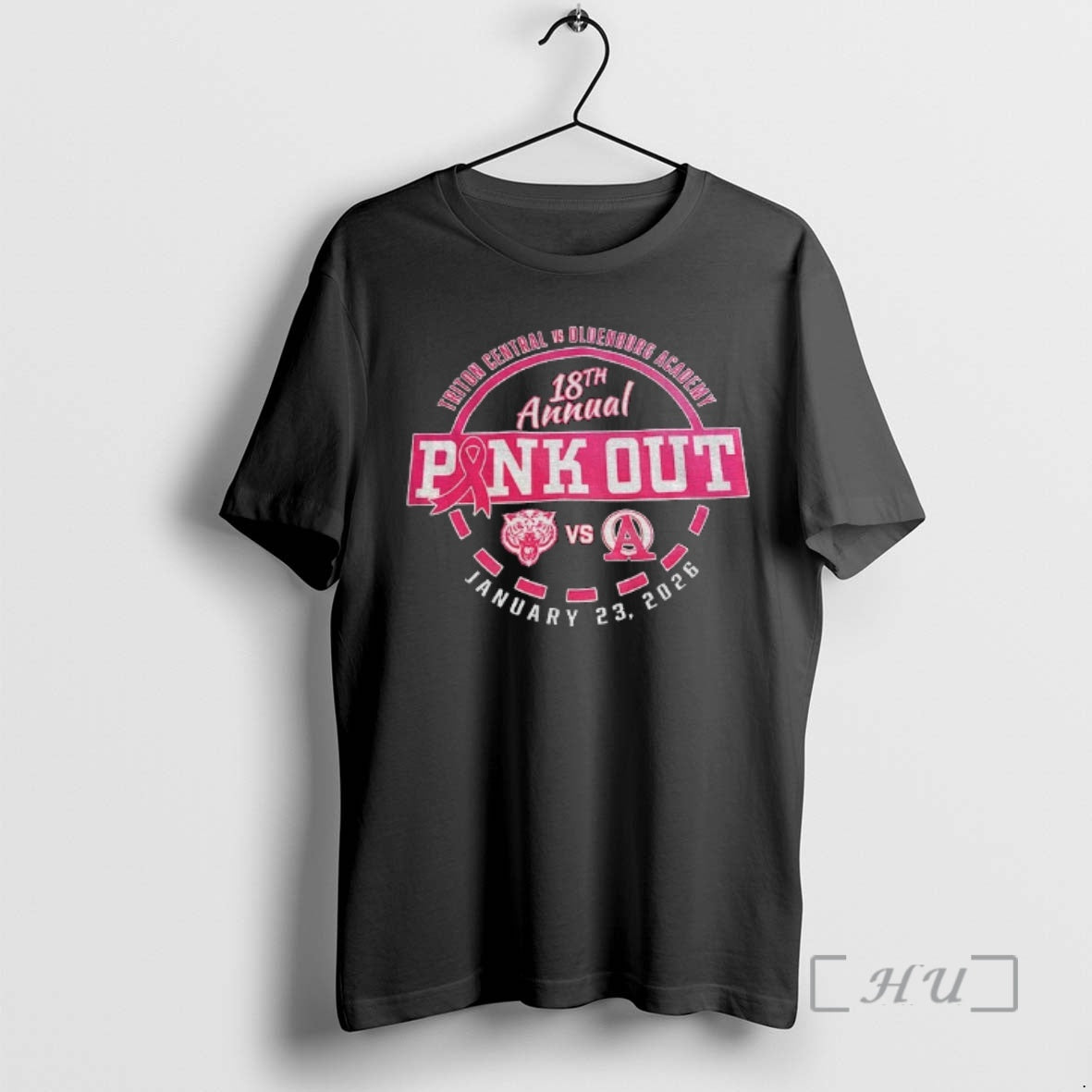 Officials Pink Out Triton Central Vs Oldenburg Academy 18th Annual January 23 2026 Premium T-Shirts, Hoodie, Sweatshirt