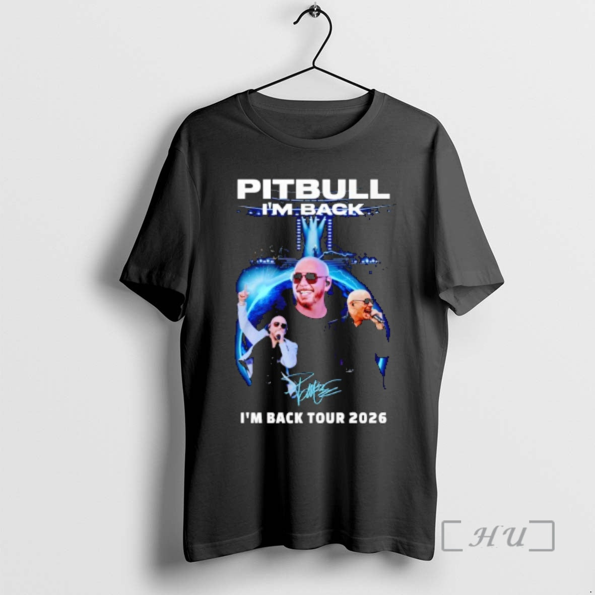 Officials Pitbull With Im Back Tour 2026 Signature Graphic T-Shirts, Hoodie, Sweatshirt | ZylaModa.com