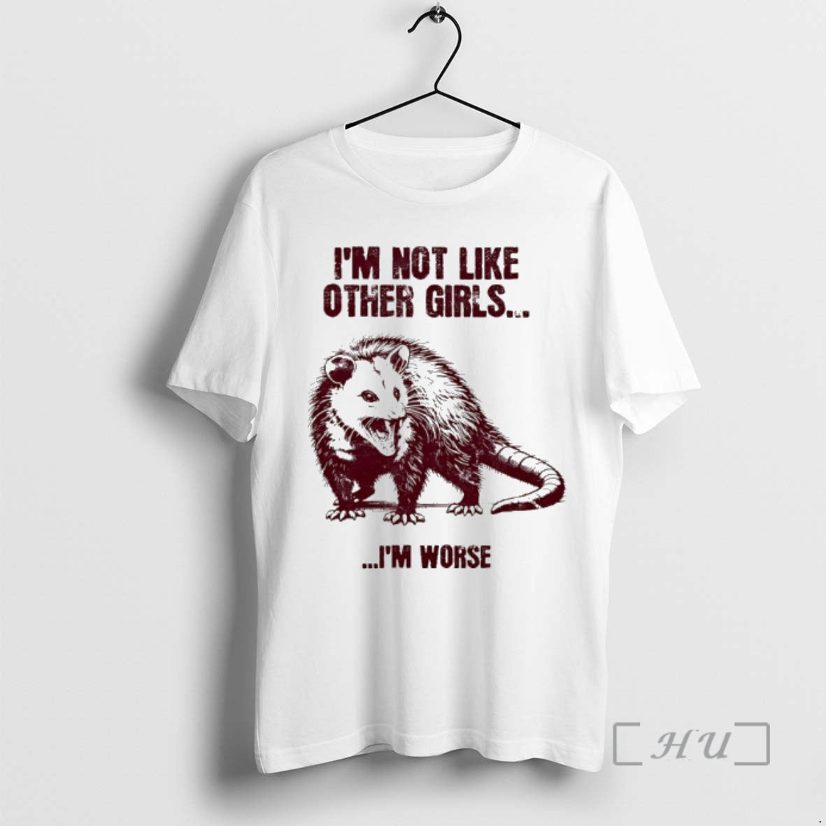 Officials Possum Im Not Like Other Girls Im Worse T-Shirts, Hoodie, Sweatshirt | ZylaModa.com