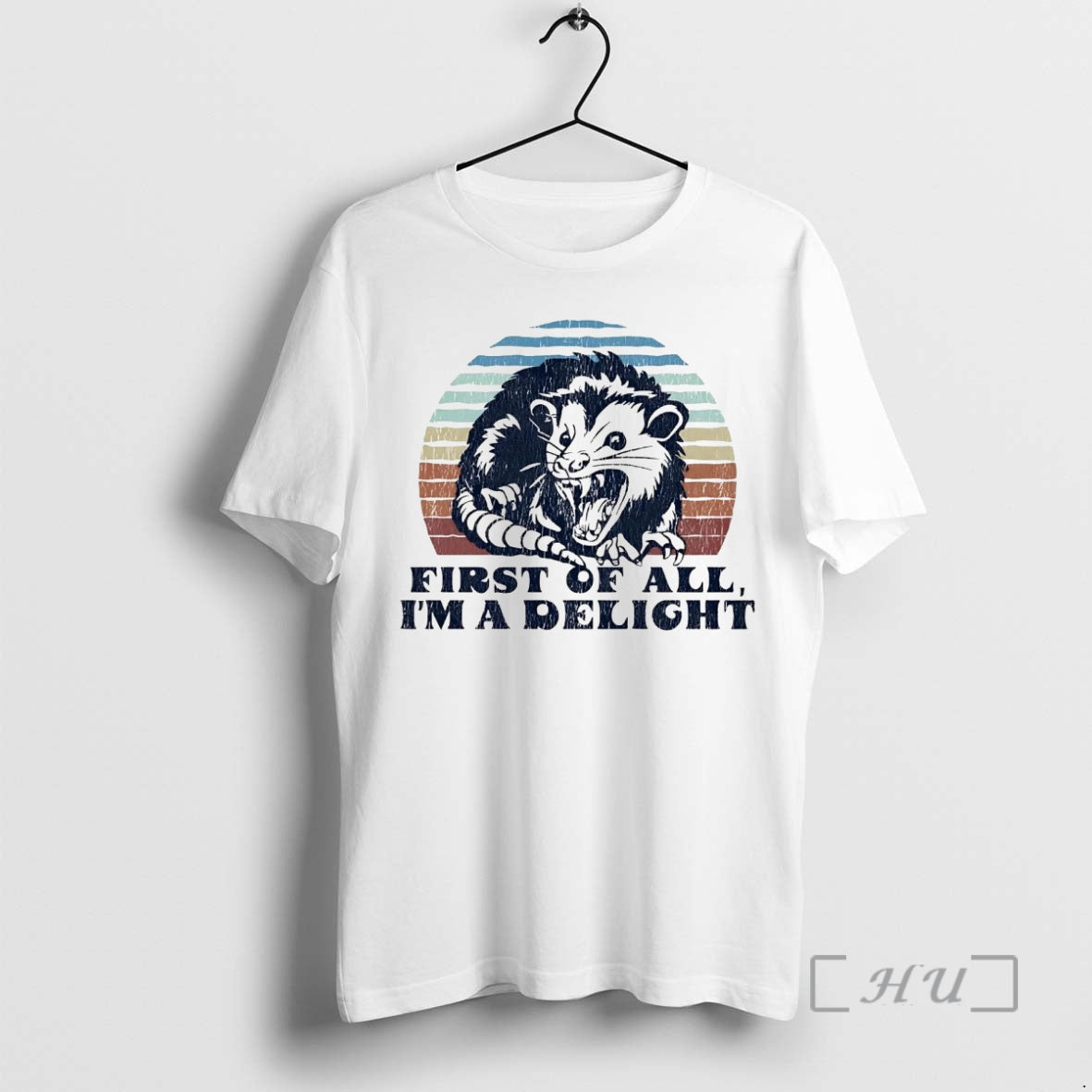 Officials Possum First Of All Im A Delight T-Shirts, Hoodie, Sweatshirt | ZylaModa.com