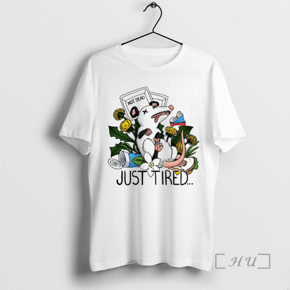 Officials Possum Not Dead Just Tired Meme T-Shirts, Hoodie, Sweatshirt | ZylaModa.com