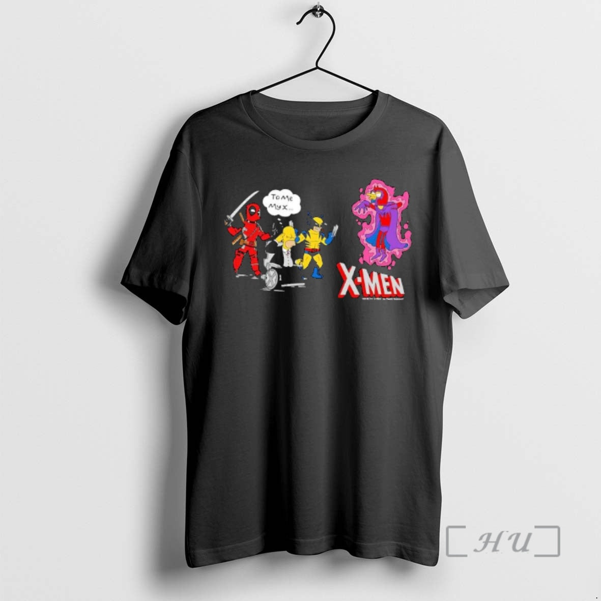 Officials Professor X Deadpool To Me My X The Simpsons And X Men Characters Premium T-Shirts, Hoodie, Sweatshirt