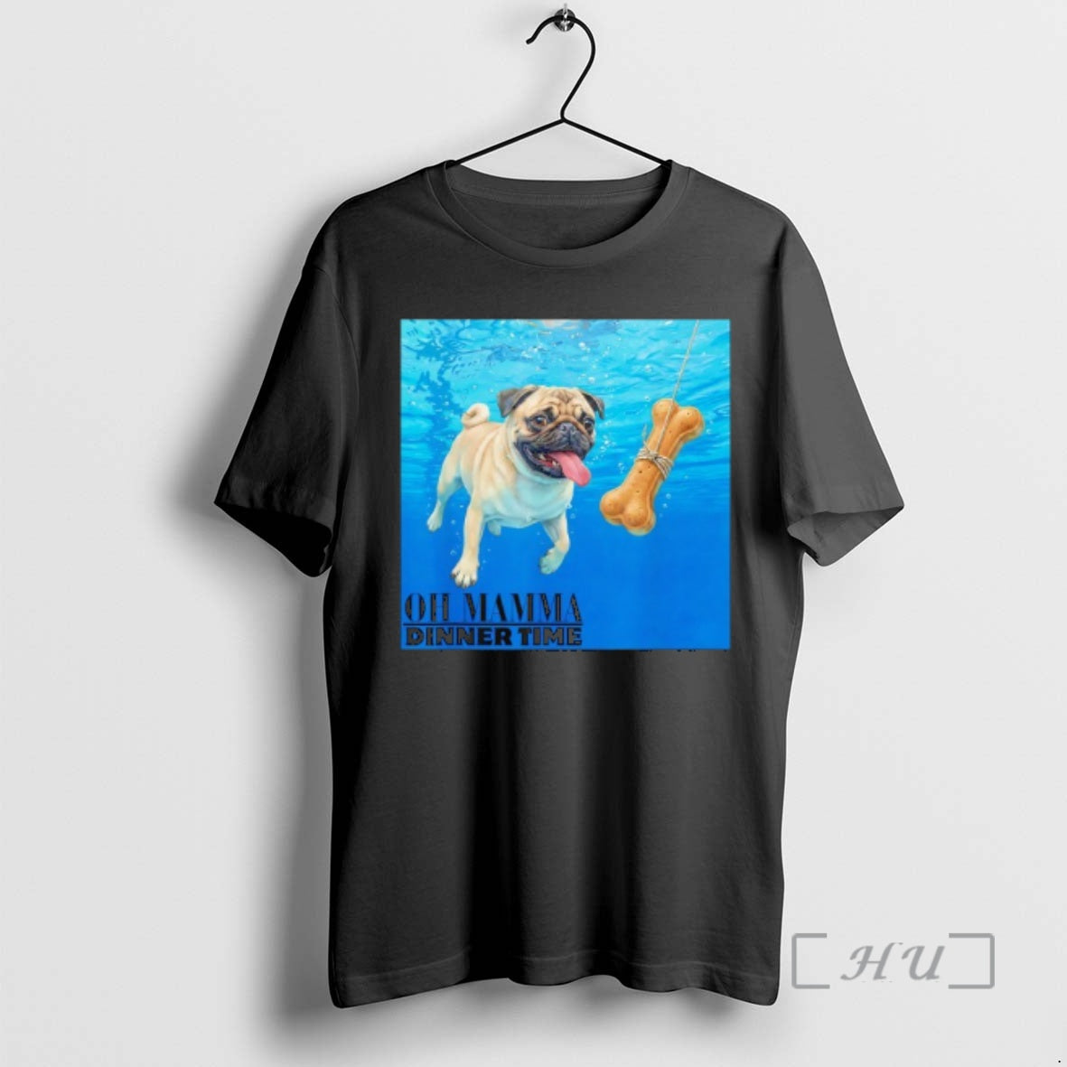 Officials Pug Swimming Underwater Oh Mamma Dinner Time T-Shirts, Hoodie, Sweatshirt | ZylaModa.com