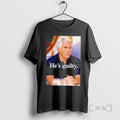 Officials Pump Wearing Hes Guilty Island T-Shirts, Hoodie, Sweatshirt | ZylaModa.com