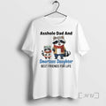 Officials Raccoon Christmas Asshole Dad And Smartass Daughter Best Friends For Life Premium T Shirts Hoodie, Sweatshirt