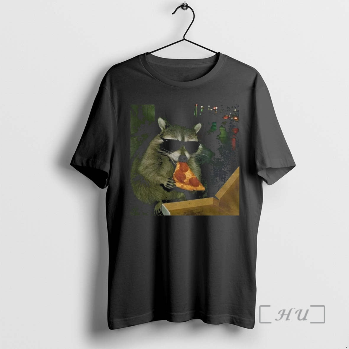 Officials Raccoon Eating Pizza Funny Meme T-Shirts, Hoodie, Sweatshirt | ZylaModa.com