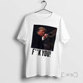 Officials Rare Donald Trump Middle Finger Fuck You Sarcastic T-Shirts, Hoodie, Sweatshirt | ZylaModa.com