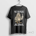 Officials Raven Middle Finger Dont Piss Me Off I Will Stop Taking My Pills And T-Shirts, Hoodie, Sweatshirt | ZylaModa.com