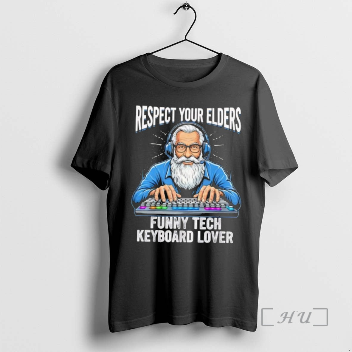 Officials Respect Your Elders Funny Tech Keyboard Lover T-Shirts, Hoodie, Sweatshirt | ZylaModa.com