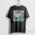 Officials Respect Your Elders Old School Keyboard Gamer Gift T-Shirts, Hoodie, Sweatshirt | ZylaModa.com