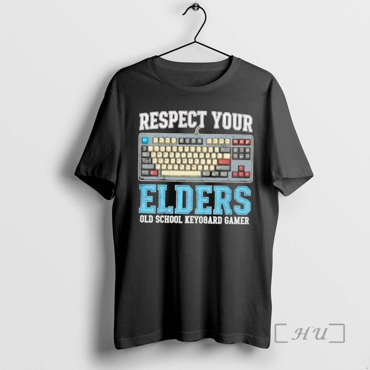 Officials Respect Your Elders Old School Keyboard Gamer Gift T-Shirts, Hoodie, Sweatshirt | ZylaModa.com