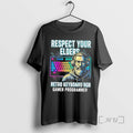 Officials Respect Your Elders Retro Keyboard Rgb Gamer Programmer T-Shirts, Hoodie, Sweatshirt | ZylaModa.com