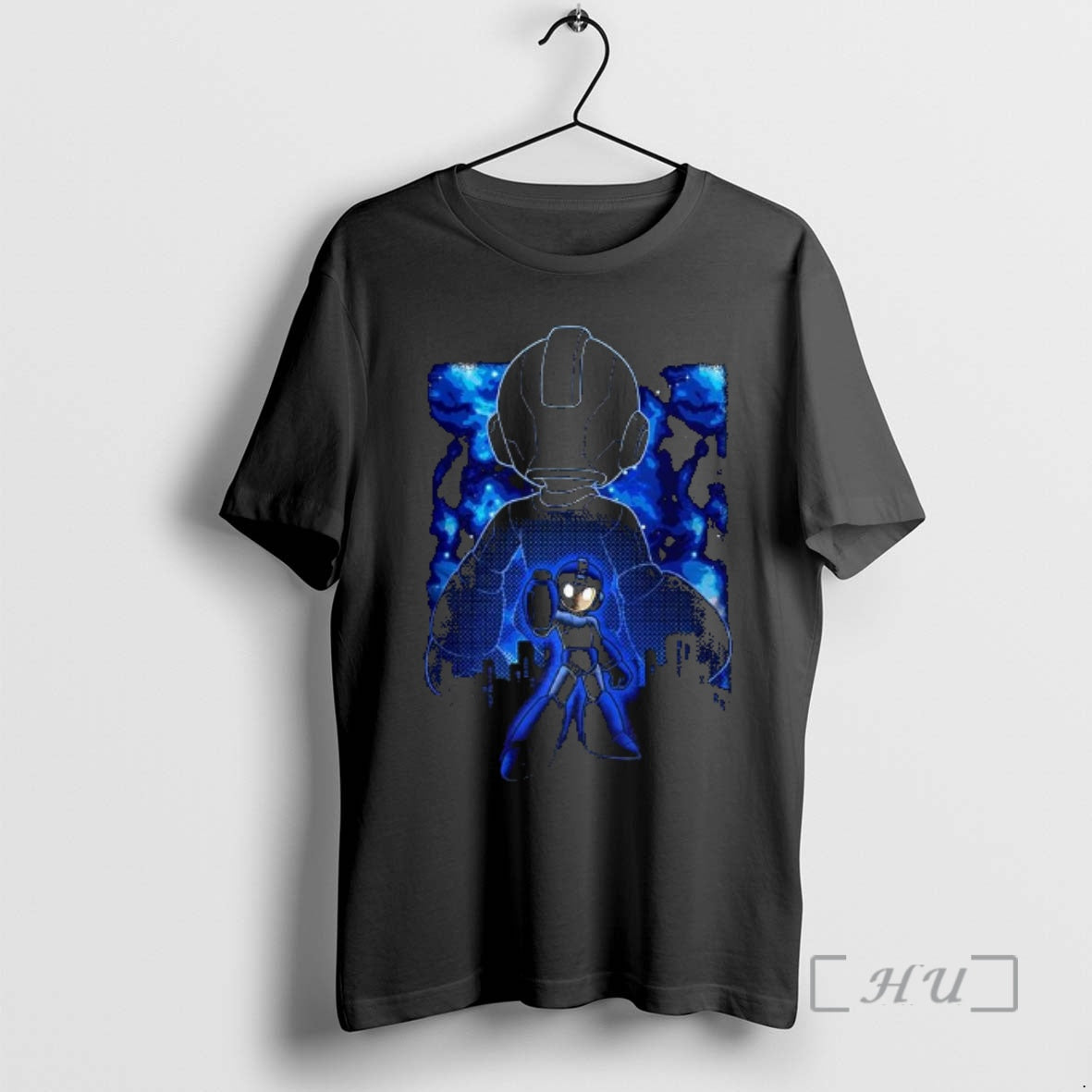 Officials Rockman Nebula Mega Man Skyline Classic Video Game T-Shirts, Hoodie, Sweatshirt | ZylaModa.com