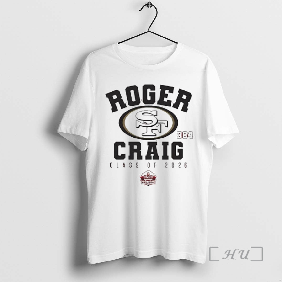 Officials Roger Craig 49ers Class Of 2026 Enshrinee Logo T-Shirts, Hoodie, Sweatshirt | ZylaModa.com