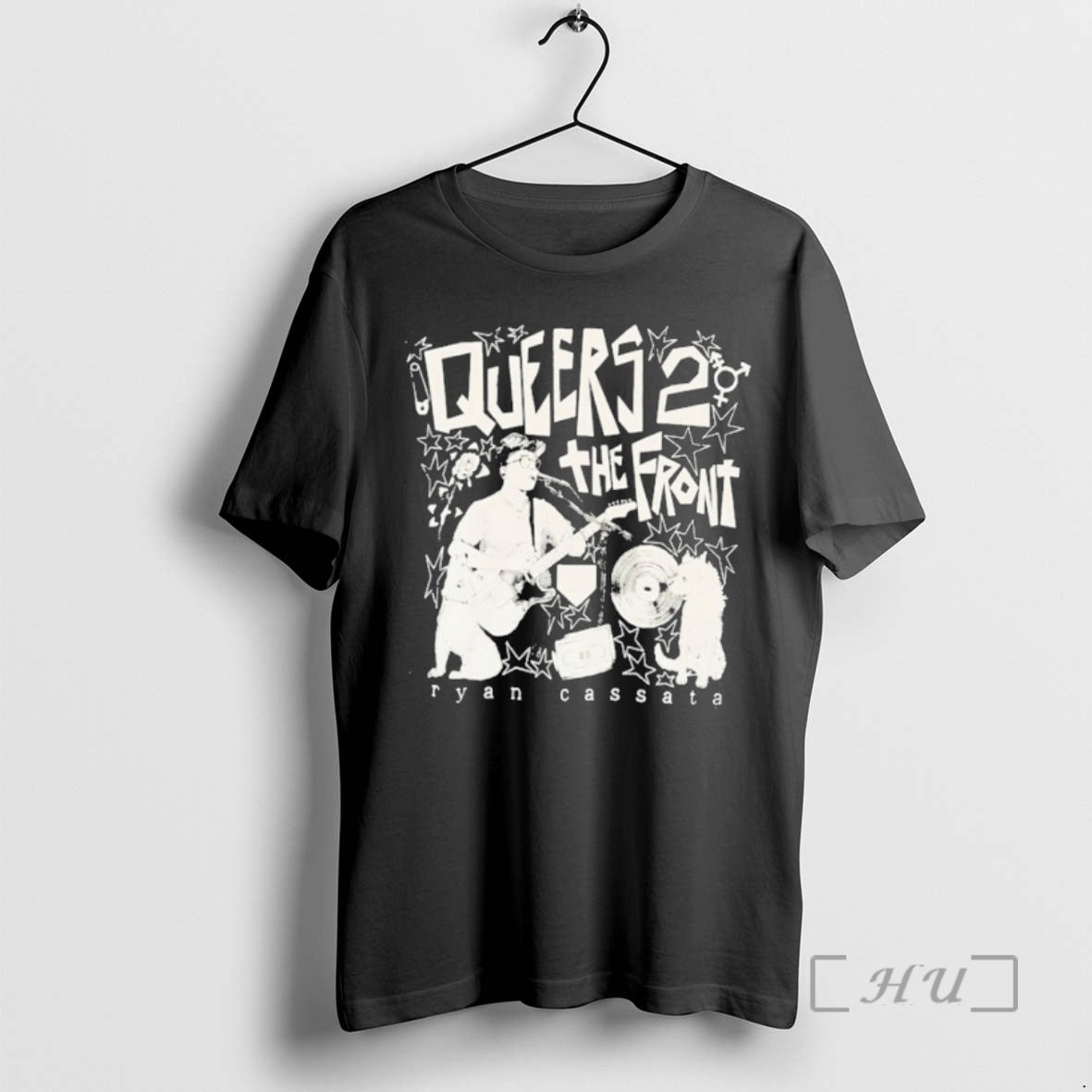 Officials Ryan Cassata Queers To The Front T-Shirts, Hoodie, Sweatshirt | ZylaModa.com