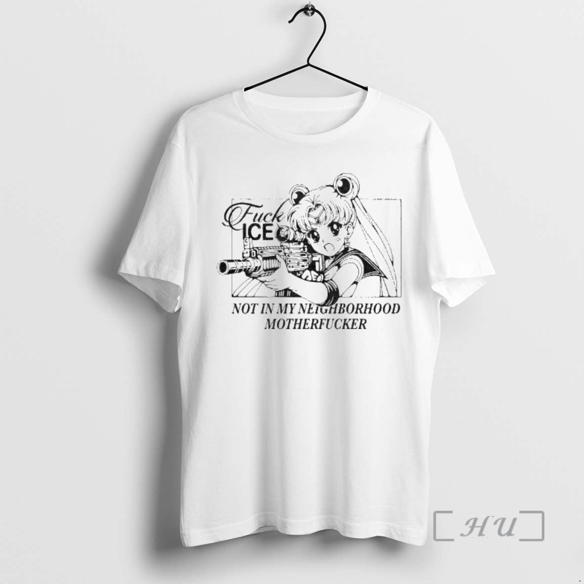 Officials Sailor Moon Fuck Ice Not In My Neighborhood Motherfucker T-Shirts, Hoodie, Sweatshirt | ZylaModa.com