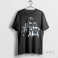 Officials Sam Darnold And Drake Maye New England And Seattle Football Trophy Premium T Shirts Hoodie, Sweatshirt