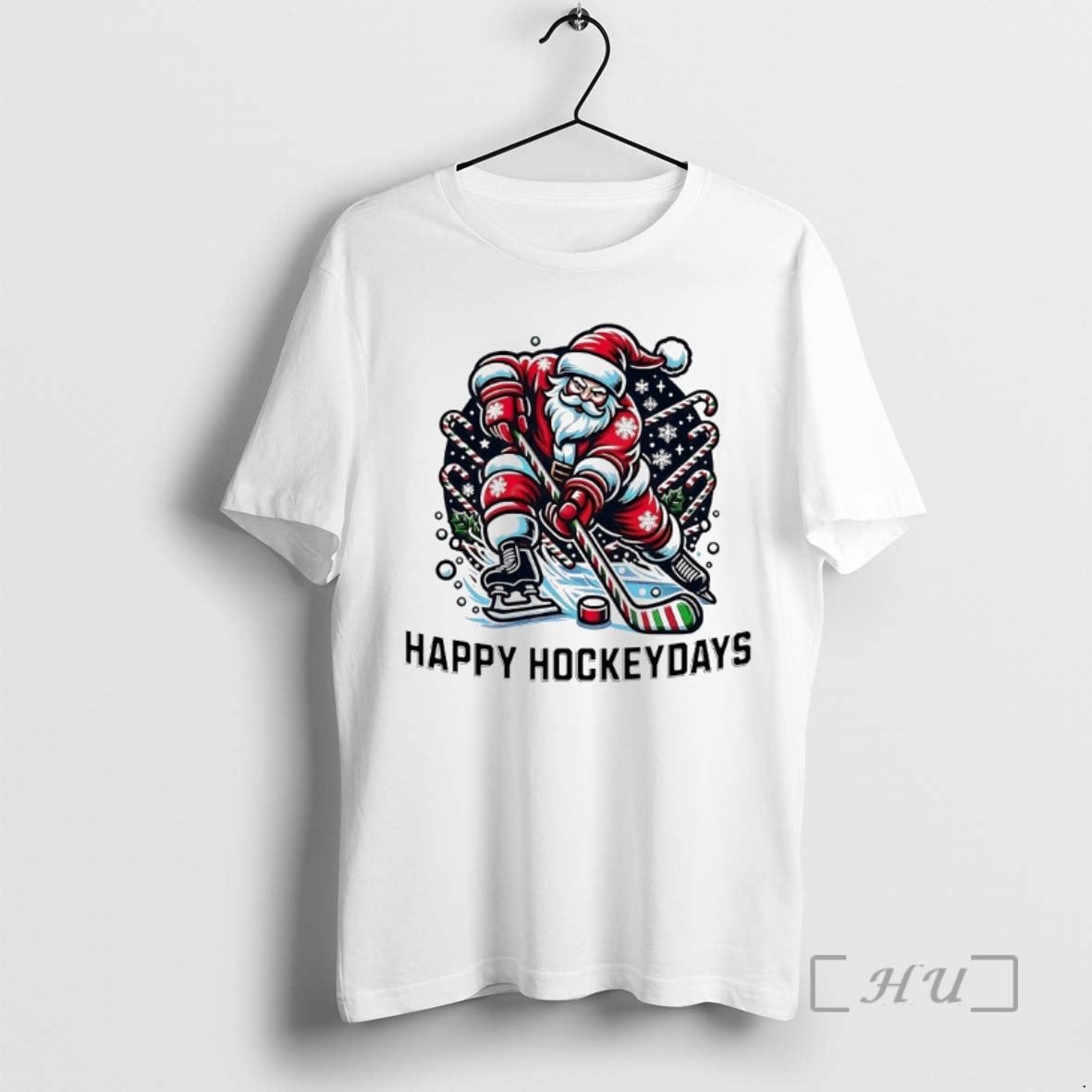 Officials Santa Claus Happy Hockeydays T-Shirts, Hoodie, Sweatshirt | ZylaModa.com