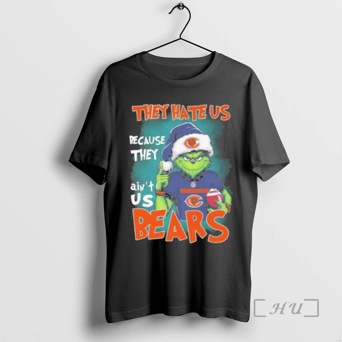 Officials Santa Grinch They Hate Us Because They Aint Us Bears Premium T Shirts Sweater Hoodie, Sweatshirt | ZylaModa.com