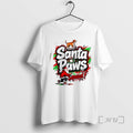 Officials Santa Paws Squad Christmas Santa With Dog And Cat Street Premium T Shirts Sweater Hoodie, Sweatshirt | ZylaModa.com