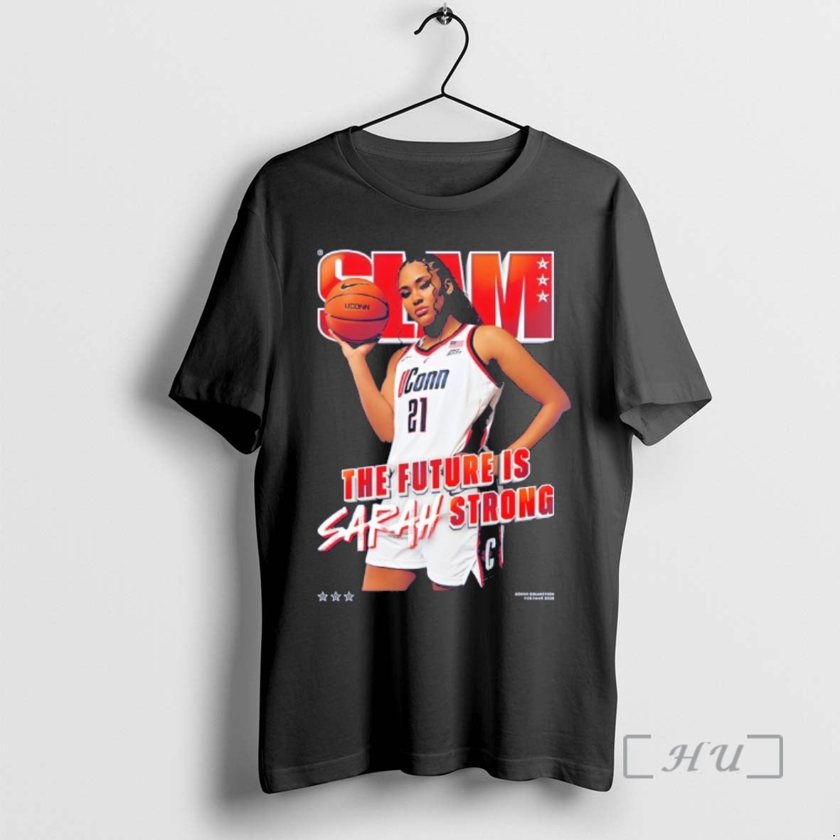 Officials Sarah Strong Uconn Huskies Basketball Uconn Slam 260 The Future Is Sarah Strong Premium T-Shirts, Hoodie,...