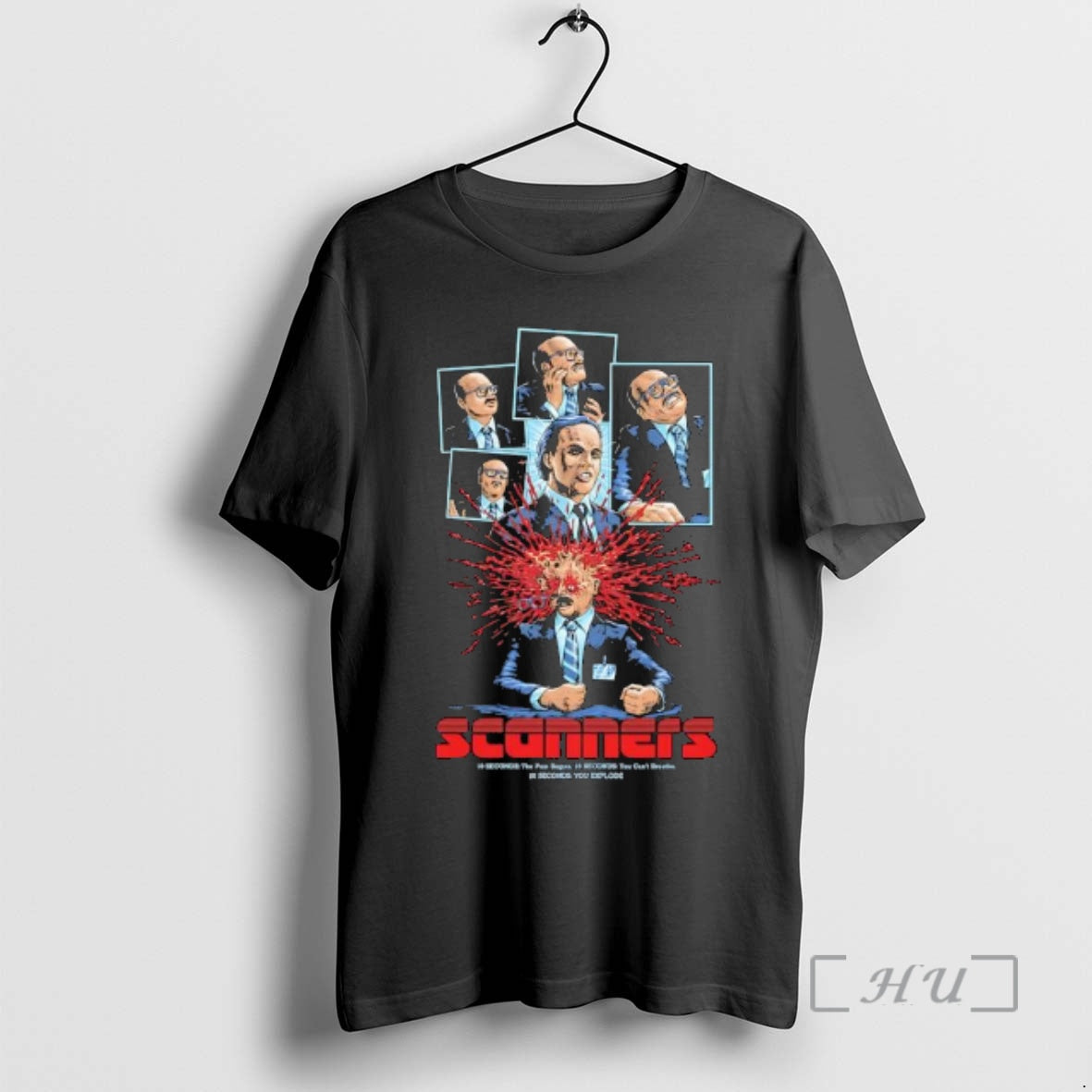 Officials Scanners Horror Movie T-Shirts, Hoodie, Sweatshirt | ZylaModa.com