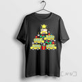 Officials School Bus Christmas Tree T-Shirts, Hoodie, Sweatshirt | ZylaModa.com