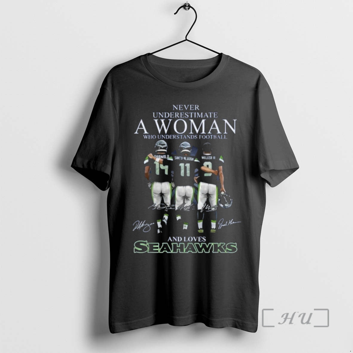 Officials Seahawks Darnold Smith Njigba Wilson Iii Never Underestimate A Woman Who Understands Football Signatures...