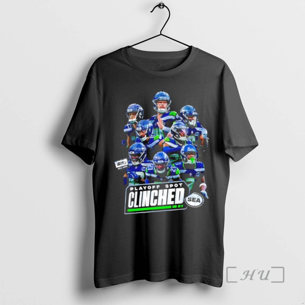 Officials Seahawks Playoff Spot Clinched 2025 T-Shirts, Hoodie, Sweatshirt | ZylaModa.com