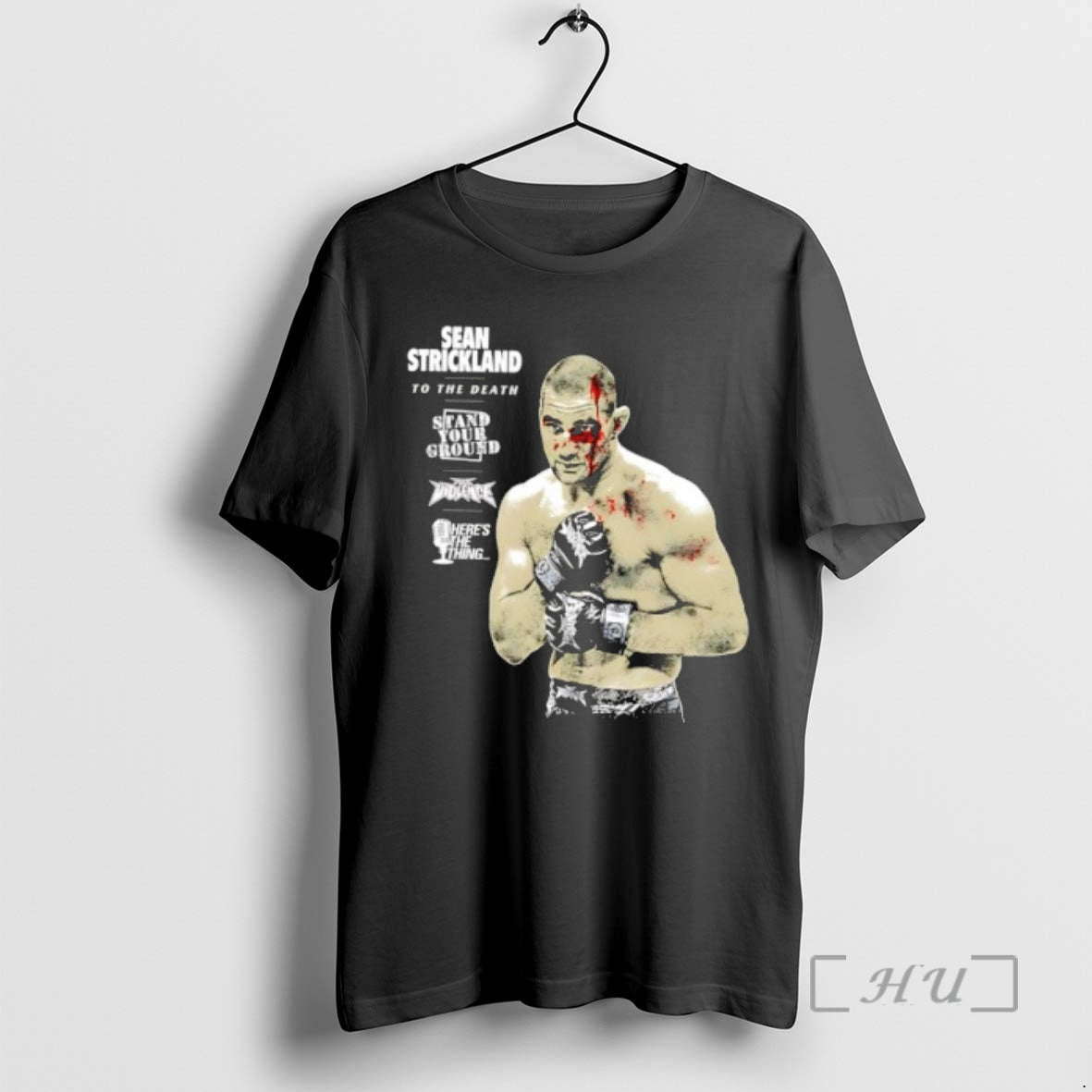 Officials Sean Strickland To The Death Stand Your Ground T-Shirts, Hoodie, Sweatshirt | ZylaModa.com