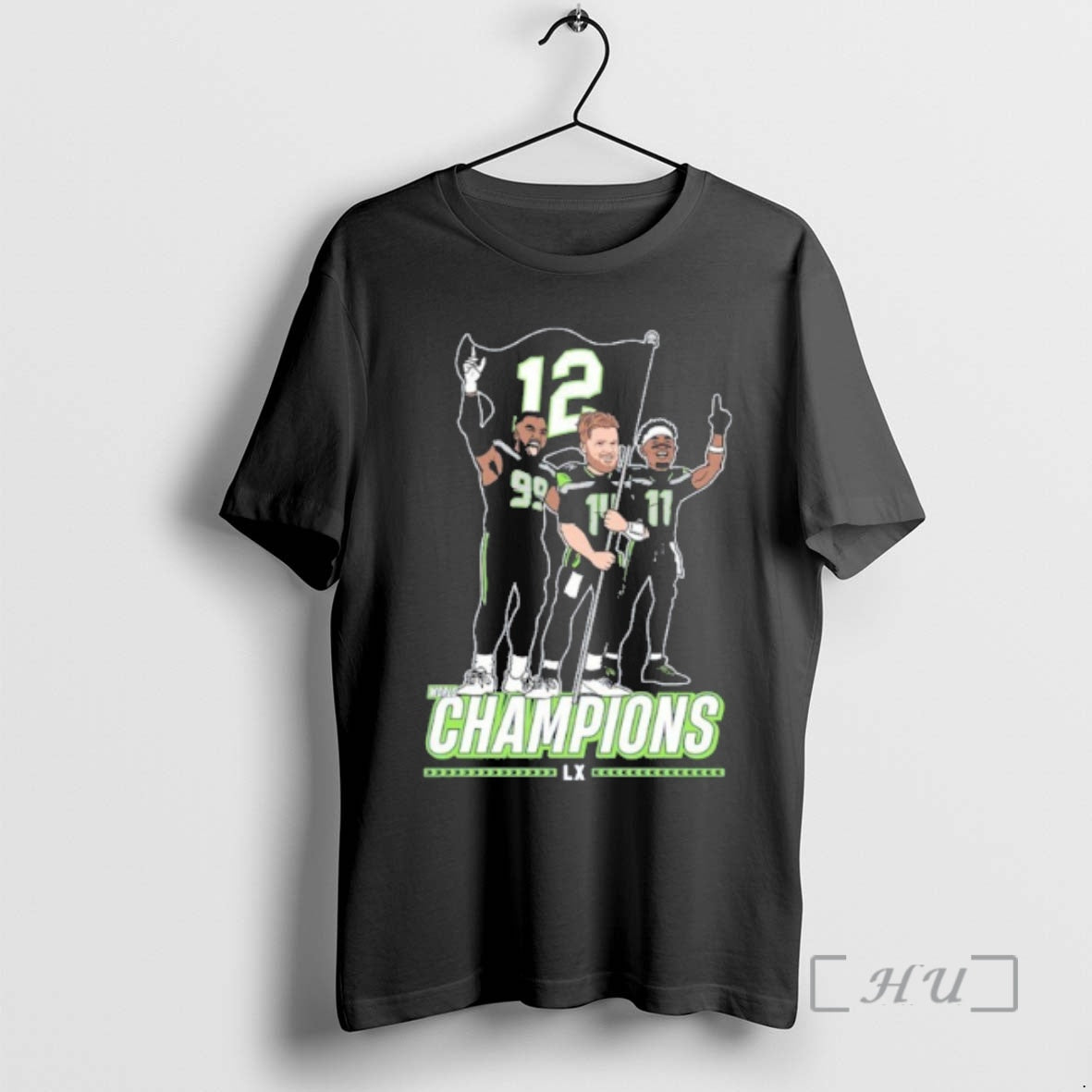 Officials Seattle Champions Flag Plant T-Shirts, Hoodie, Sweatshirt | ZylaModa.com