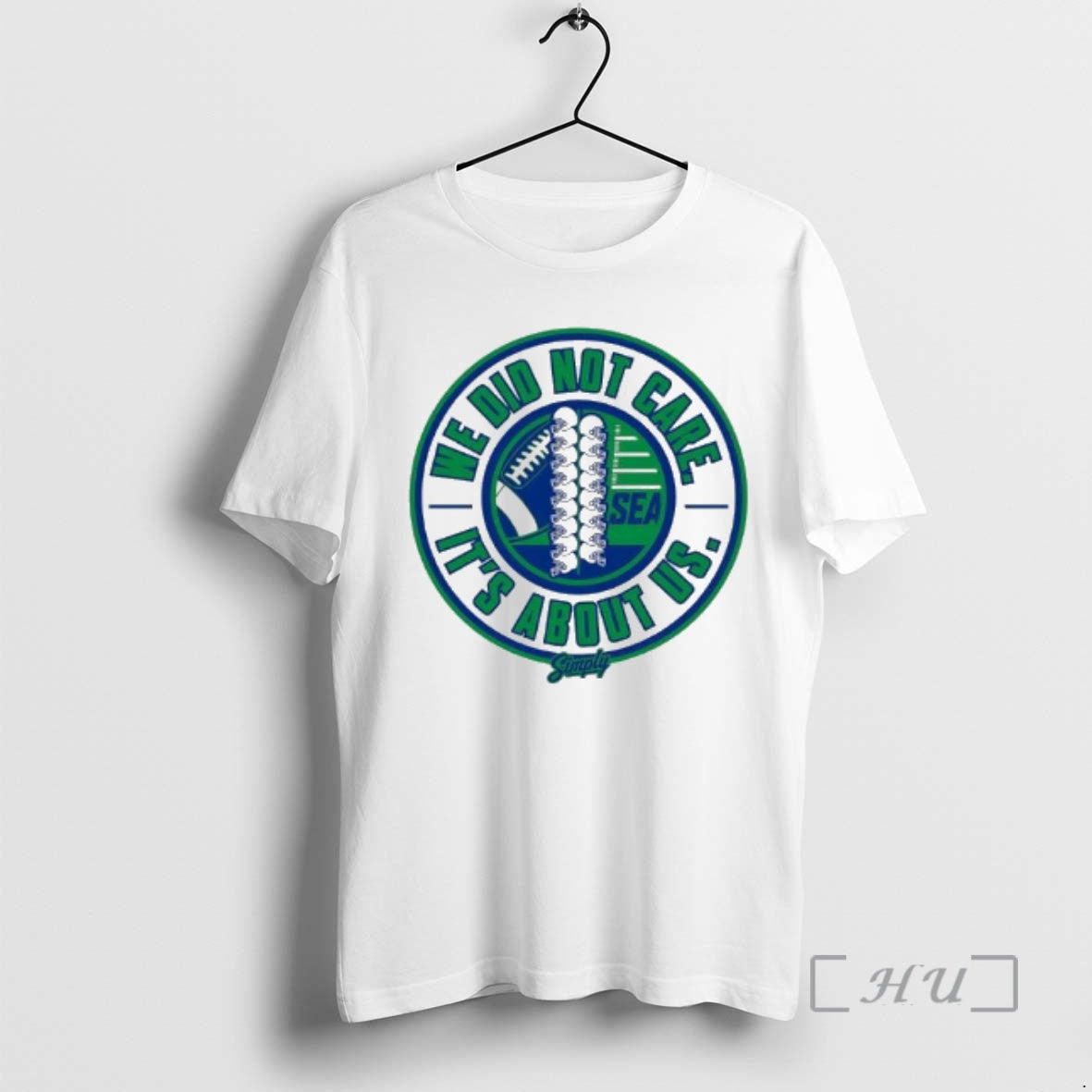 Officials Seattle Football Royal We Did Not Care Its About Us Premium T Shirts Sweater Hoodie, Sweatshirt | ZylaModa.com
