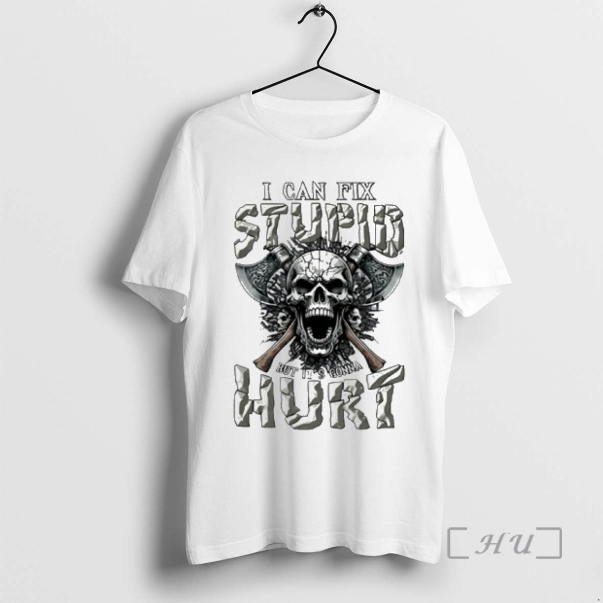 Officials Skull I Cant Fix Stupid But Its Gonna Hurt T-Shirts, Hoodie, Sweatshirt | ZylaModa.com