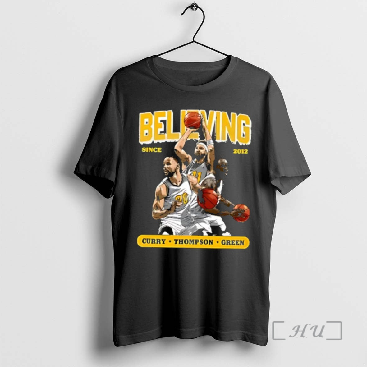 Officials Steph Curry Klay Thompson And Draymond Green Believing T-Shirts, Hoodie, Sweatshirt | ZylaModa.com