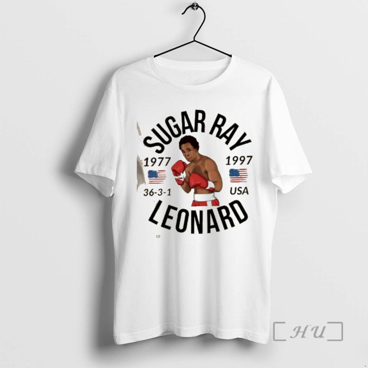 Officials Sugar Ray Leonard 1977 Usa Flag T-Shirts, Hoodie, Sweatshirt | ZylaModa.com