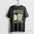 Officials Tech 404 Error Hilarious Respect Your Elders Retro T-Shirts, Hoodie, Sweatshirt | ZylaModa.com