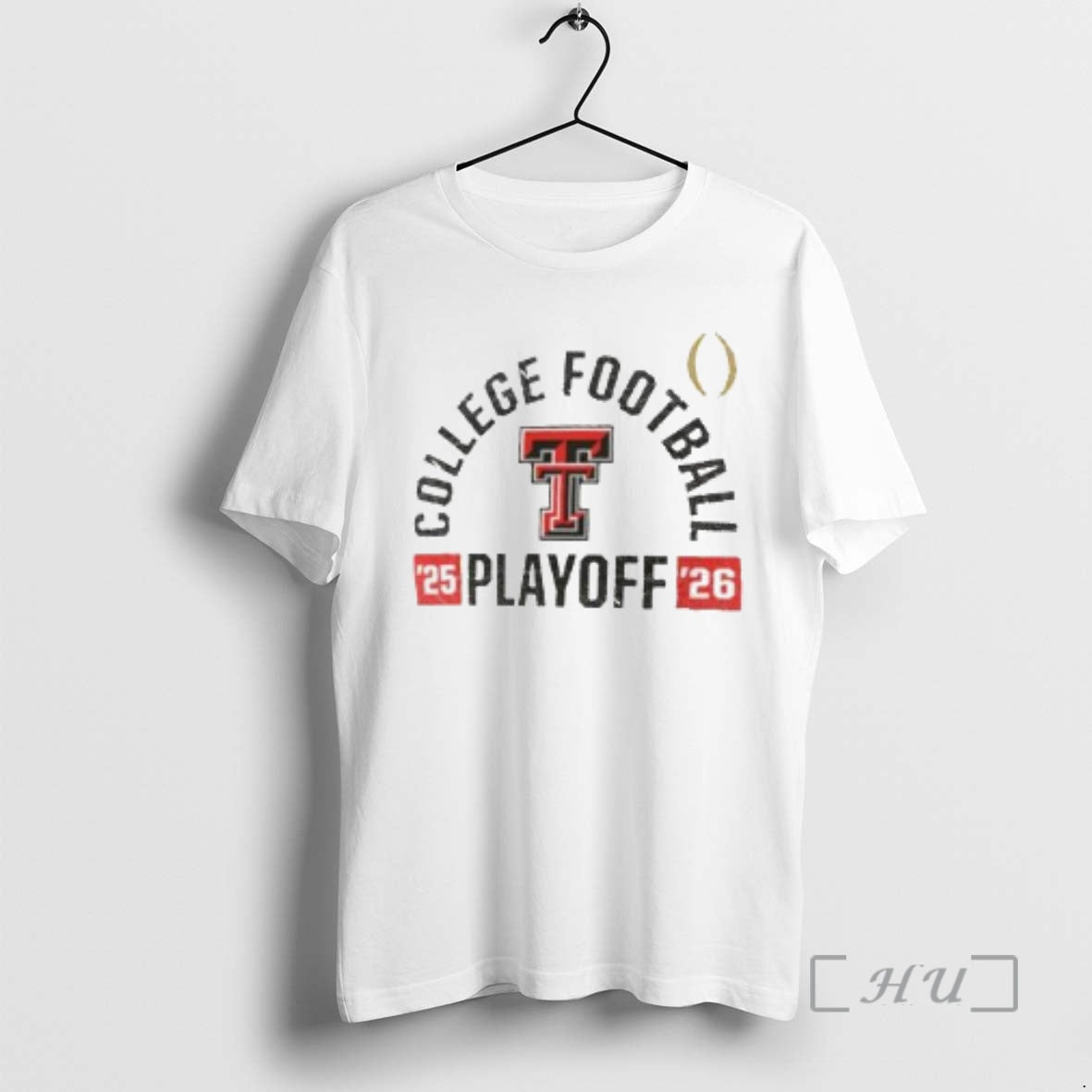Officials Texas Tech Red Raiders 2025 26 College Football Playoff Touchdown Glory Circle White Premium T-Shirts, Hoodie,...