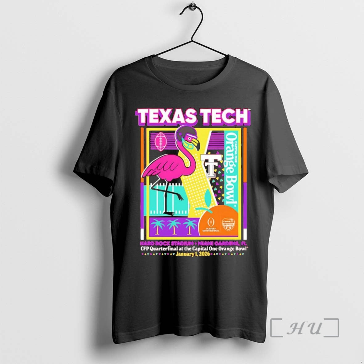 Officials Texas Tech Red Raiders 2025 Cfp Quarterfinal Orange Bowl T-Shirts, Hoodie, Sweatshirt | ZylaModa.com