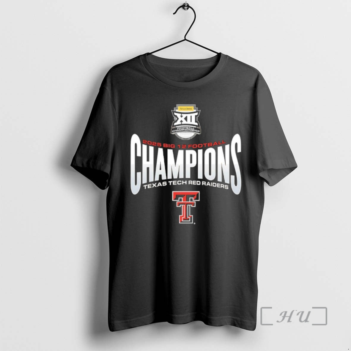 Officials Texas Tech Red Raiders Big 12 Football Champions 2025 T-Shirts, Hoodie, Sweatshirt | ZylaModa.com