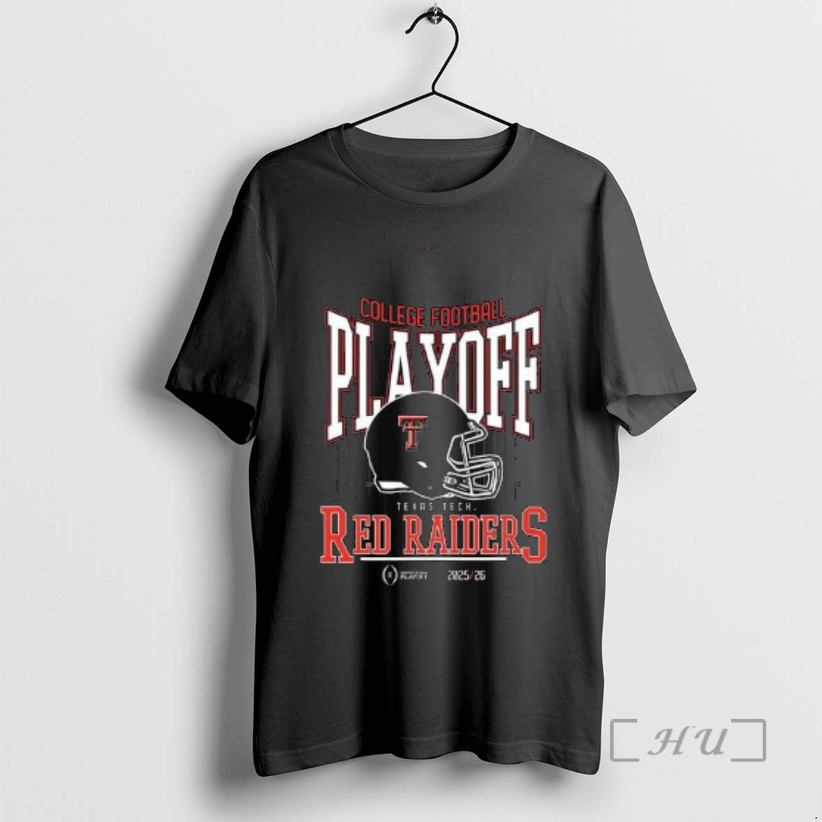 Officials Texas Tech Red Raiders College Football Playoff Helmet 2025 Circle Black Premium T Shirts Hoodie, Sweatshirt