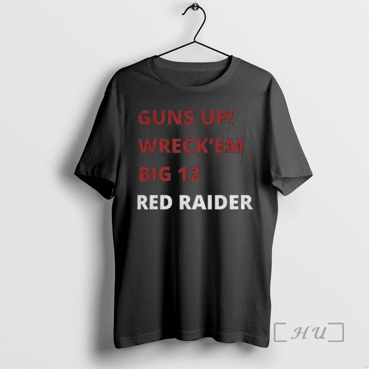 Officials Texas Tech Red Raiders Guns Up Wreck Em Big 12 Red Raider Premium T-Shirts, Hoodie, Sweatshirt | ZylaModa.com