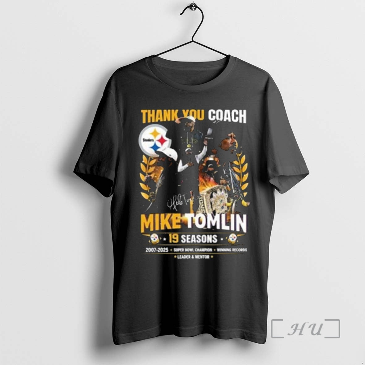 Officials Thank You Coach Mike Tomlin 19 Seasons 2007 2025 T-Shirts, Hoodie, Sweatshirt | ZylaModa.com