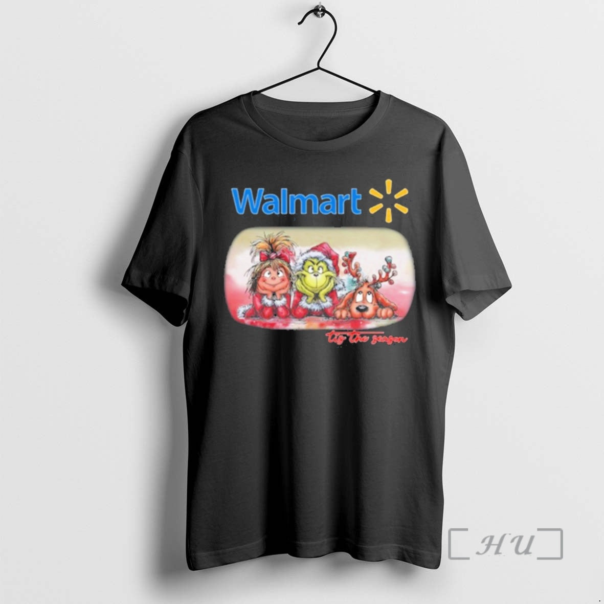 Officials The Grinch With Friends Tis The Season Walmart Logo T-Shirts, Hoodie, Sweatshirt | ZylaModa.com