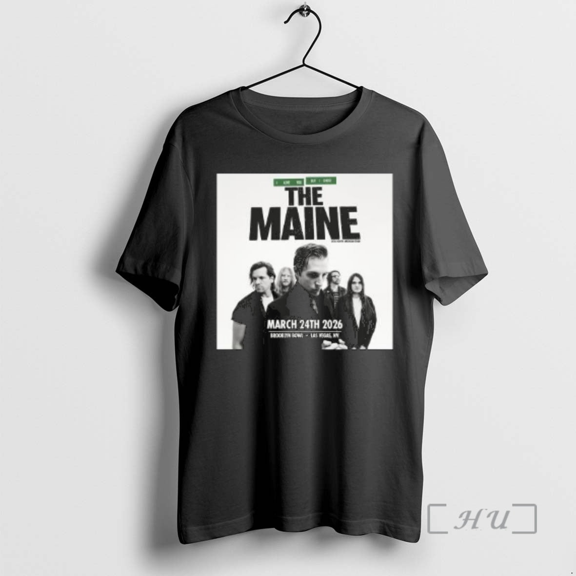 Officials The Maine Brooklyn Bowl Las Vegas Nv Mar 24 2025 Circle Black Premium T-Shirts, Hoodie, Sweatshirt | ZylaModa.com