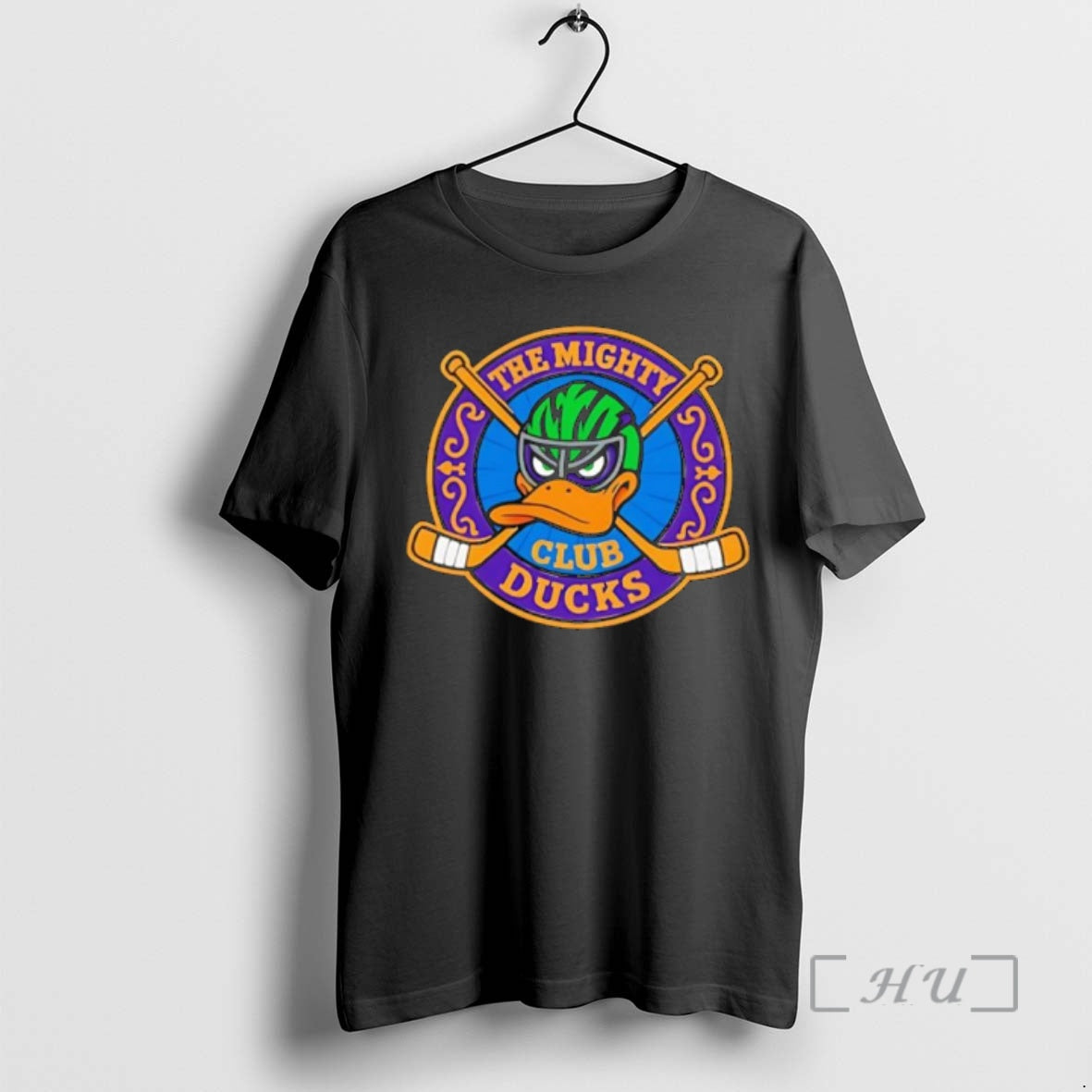Officials The Mighty Club Ducks Hockey Mask Crossed T-Shirts, Hoodie, Sweatshirt | ZylaModa.com