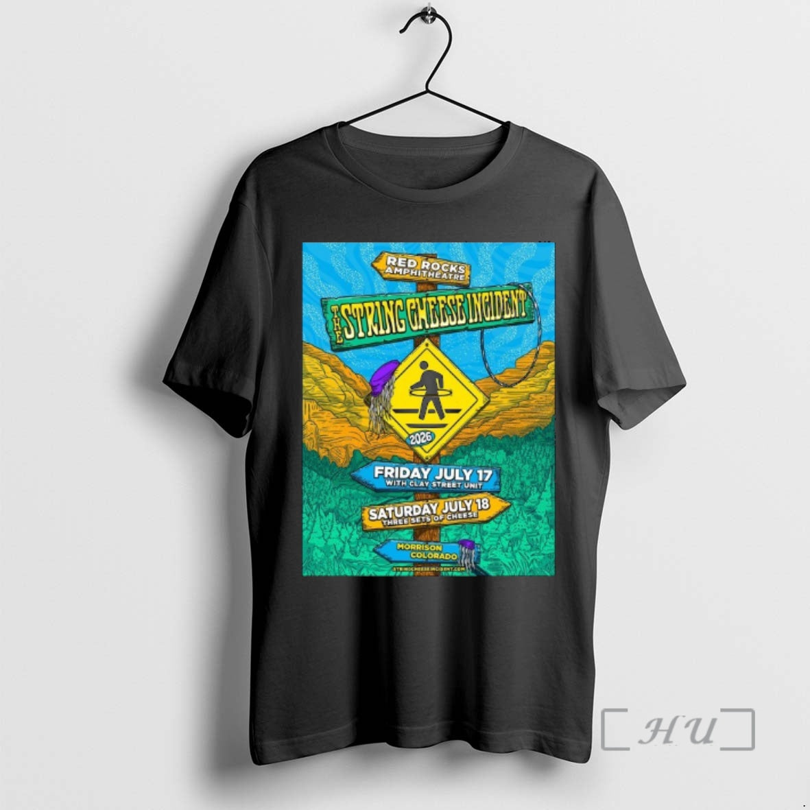 Officials The String Cheese Incident Live At Red Rocks Amphitheatre 2026 In Morrison Colorado From T-Shirts, Hoodie,...