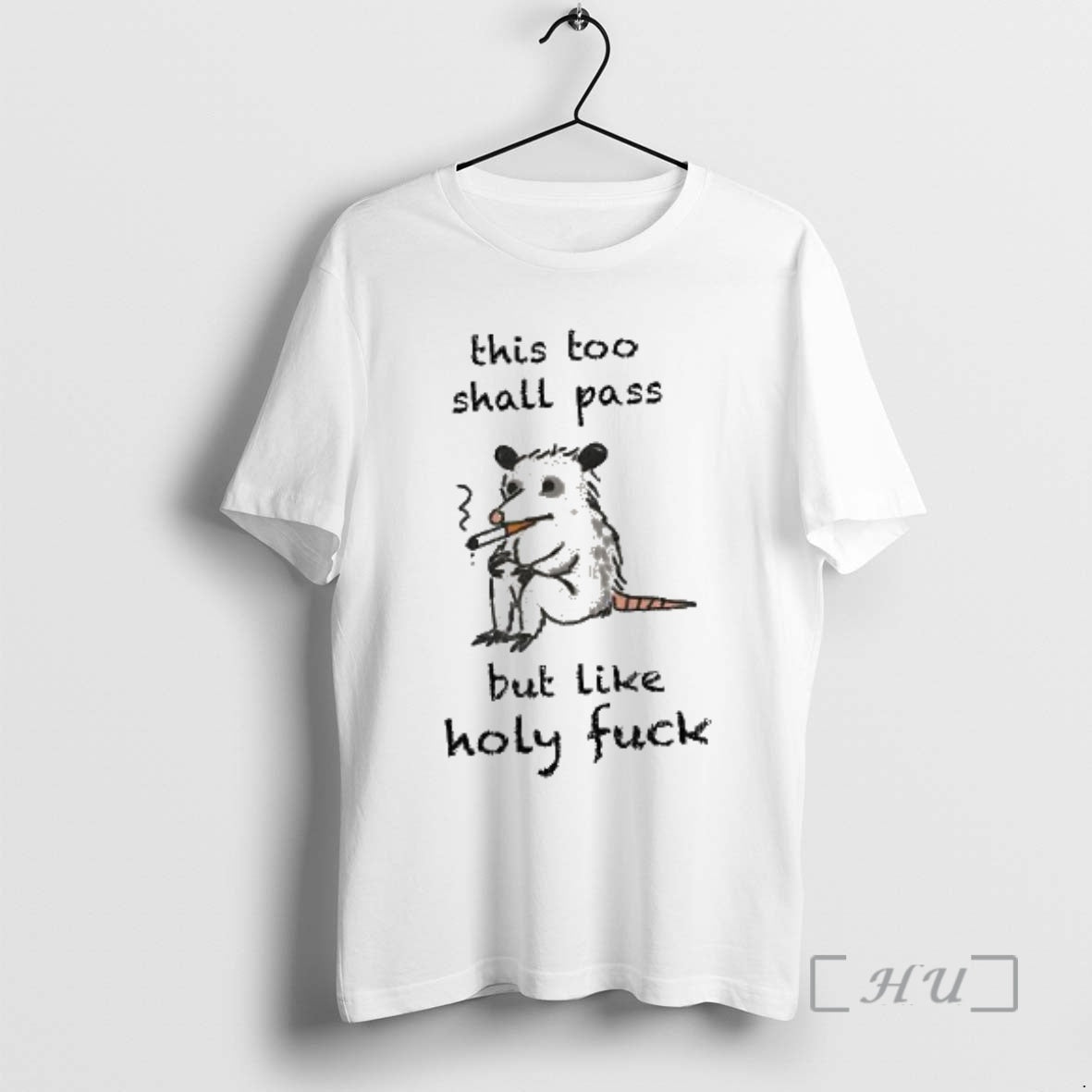 Officials This Shall Pass But Like Holy Fuck Opossum T-Shirts, Hoodie, Sweatshirt | ZylaModa.com