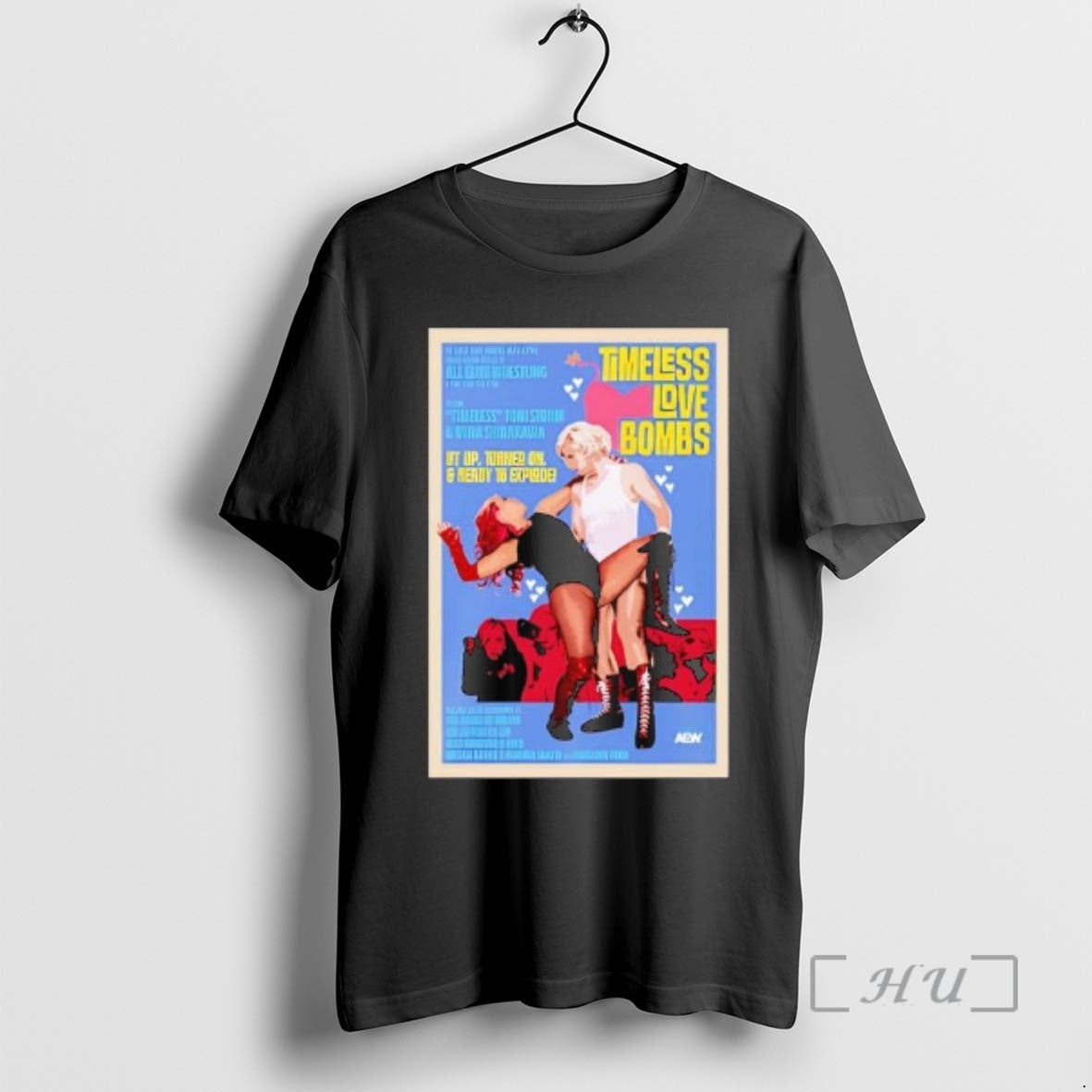 Officials Toni Storm Mina Shirakawa Timeless Love Bombs T-Shirts, Hoodie, Sweatshirt | ZylaModa.com